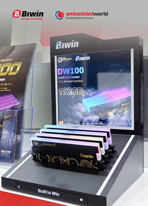 佰維epop4x榮膺德國嵌入式展ew02025 best in show 大獎(jiǎng)